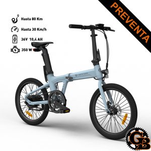 Bicicleta Eléctrica ADO A20 Air Celeste