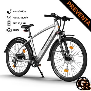 Bicicleta Eléctrica ADO DECE 300C Plata
