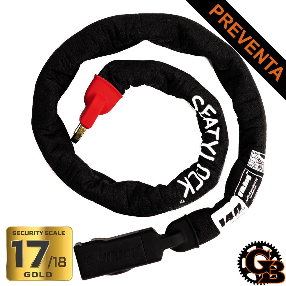 Cadena Seatylock Viking Golden 140cm