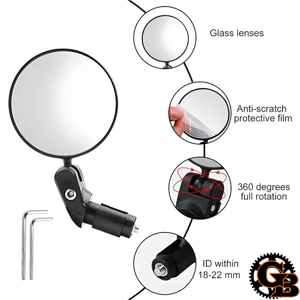 Espejos Retrovisores para Bicicleta Visión 360° - Imagen 6