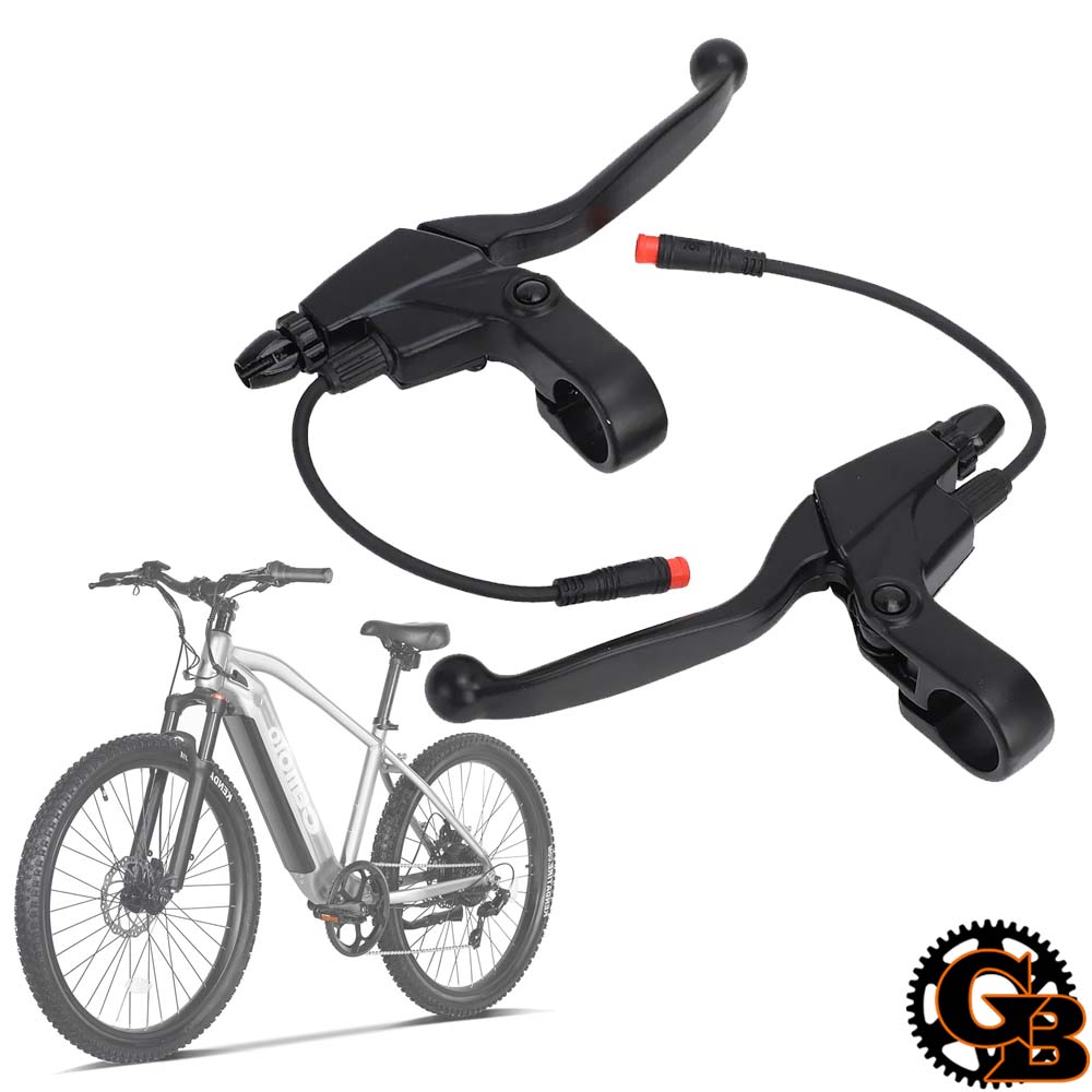 Manillas de Freno Mecánico E-Bike y Scooters Negro